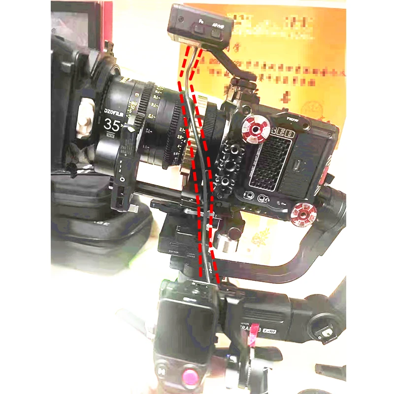 Type-C to USB-C Control Cable for DJI Focus Pro Grip to LiDAR Motor & Canon R5 R6 Sony ZV-E10 A7C A6700 Nikon Z6 Z7 Camera camera control cable