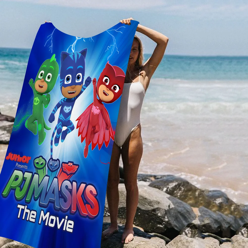 Cartoon J-PJ M-Masks Microfiber Beach Towel Absorbent Quick dry Soft Yoga Swimming Resort Mountain Climbing Towel 5