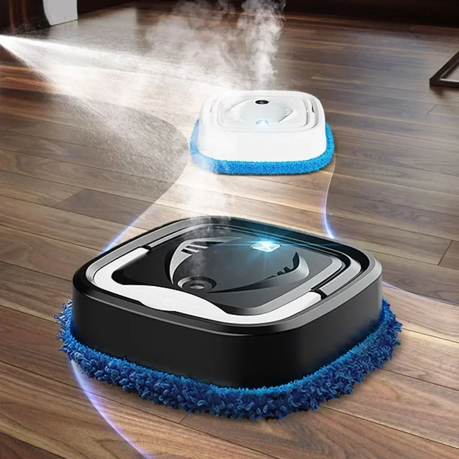 Smart Robotic Vacuum Cleaner 2000Pa Strong Suction Auto Mopping Wireless App Control Auto-Charging for Pet Hair Hard Floor