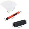 Professional Golf Club Grip Kit Tape Strips Vise Clamp Fixtures Regripping Club Cover Removal Repair Tool Set Replacement 6