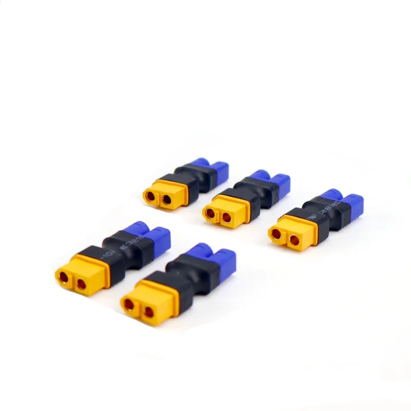 5/10 pièces EC5/EC3 à XT60 Deans mâle femelle sans fil connecteur adaptateur pour RC FPV véhicule Lipo batterie ESC – Image 5