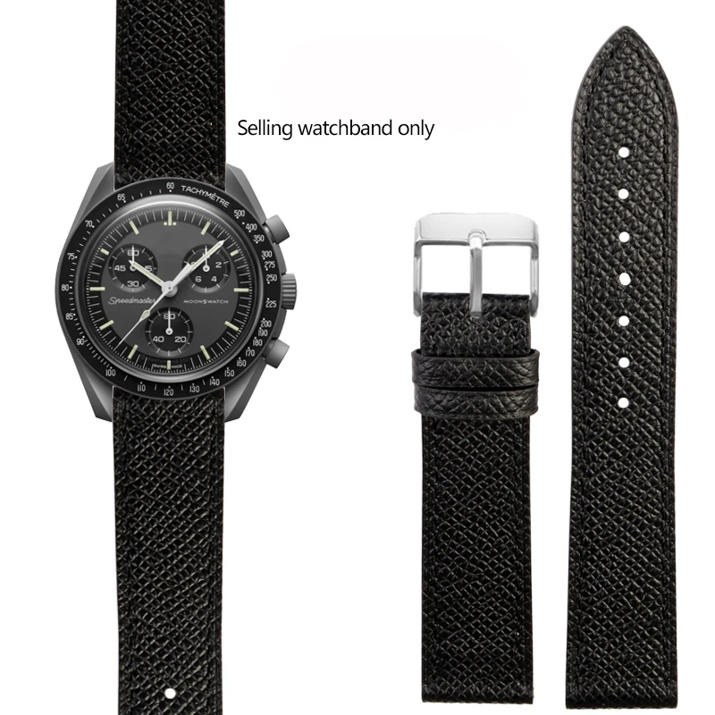 Omega MoonSwatch - Bracelet de montre cuir Mission to Alligator – ABP  Concept