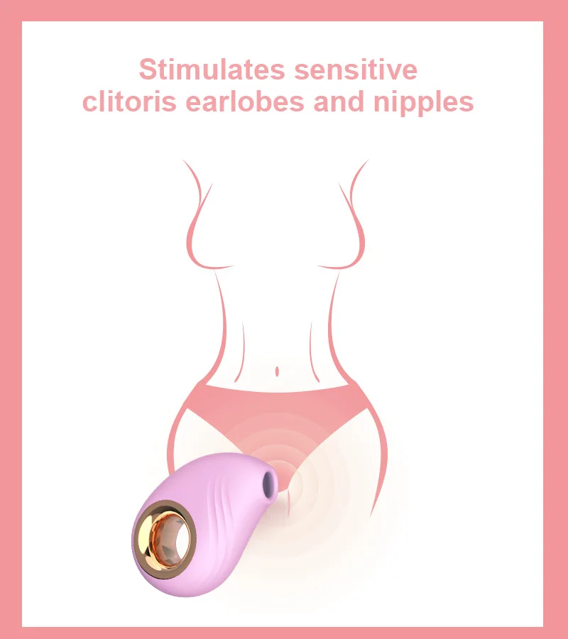 Silicone Clit Stimulator With Sucking And Tongue Licking Function_voghion.com