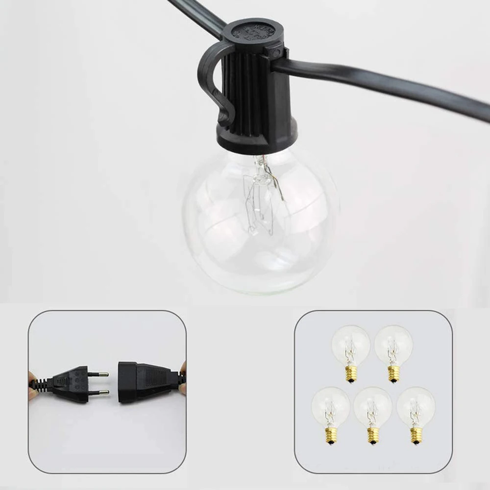Substituição de Tungstênio Filamento Claro Lâmpada Corda Acessórios Casamento Decorações Incandescente 25 Pçs 4 Computers & Electronics