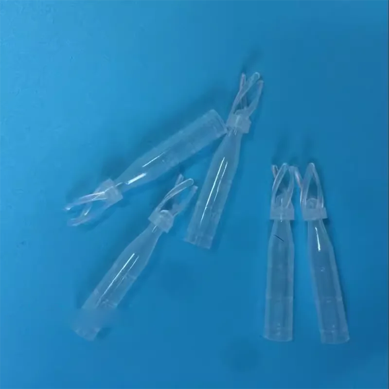 200 개/로트 플라스틱 내부 인서트, 스탠드 플라스틱 액상 튜브 크로마토그래피 병 인서트, 1.5ml v, 250ul