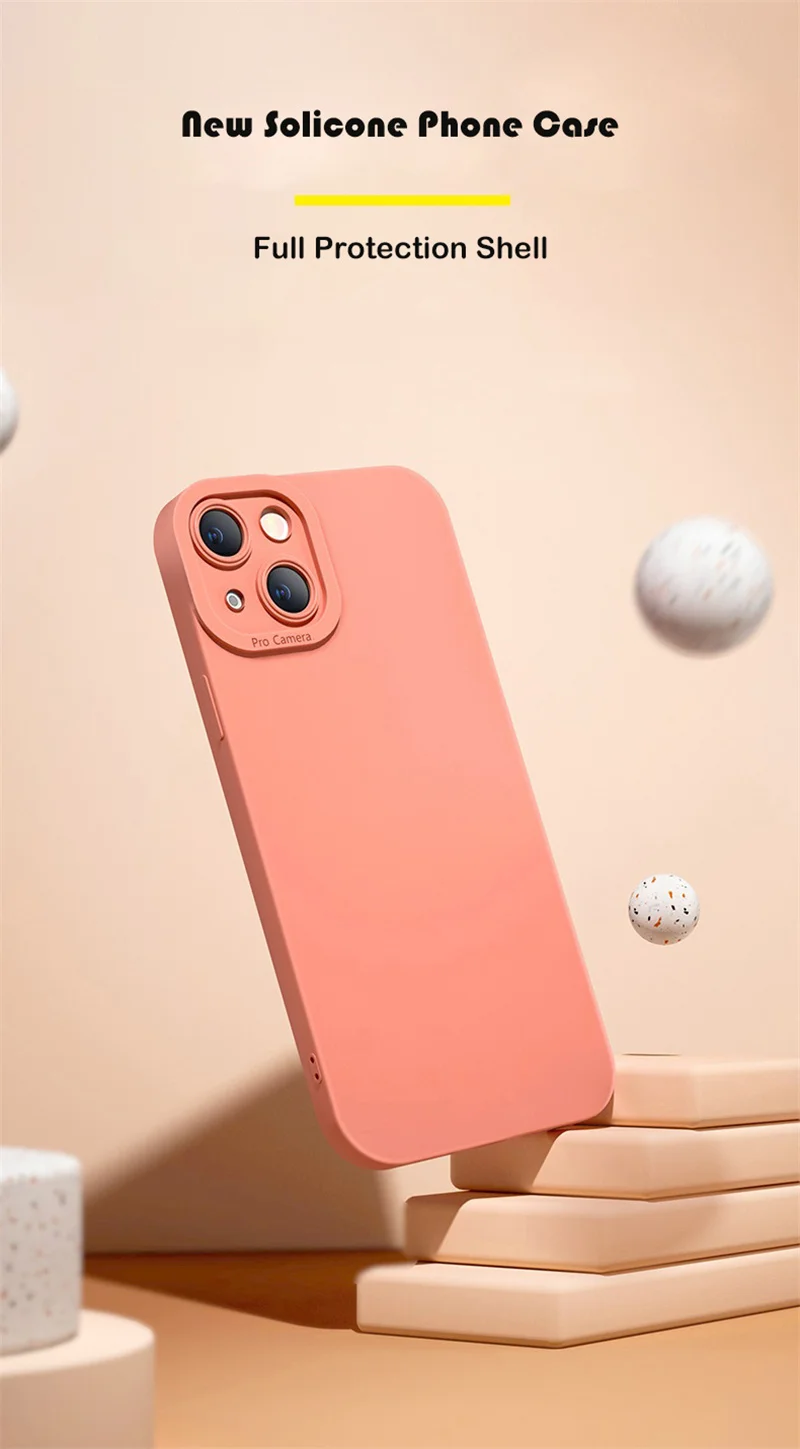 New silicone phone case with Full protection shell