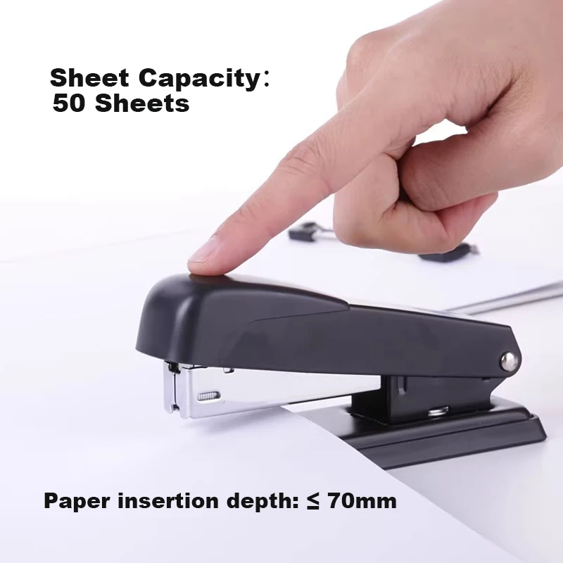 Heavy Duty Stapler Stationery With 1000 Nails Capable Of Binding 50 Sheets Paper for Home Office And Study Supplies - 2
