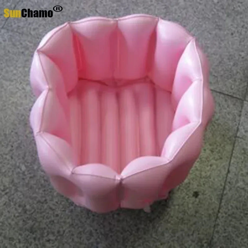 Foot Feet Soak Bath Inflatable Basin Wash Spa Home Use Pedicure Care Relax Household Barrel Massage Bucket