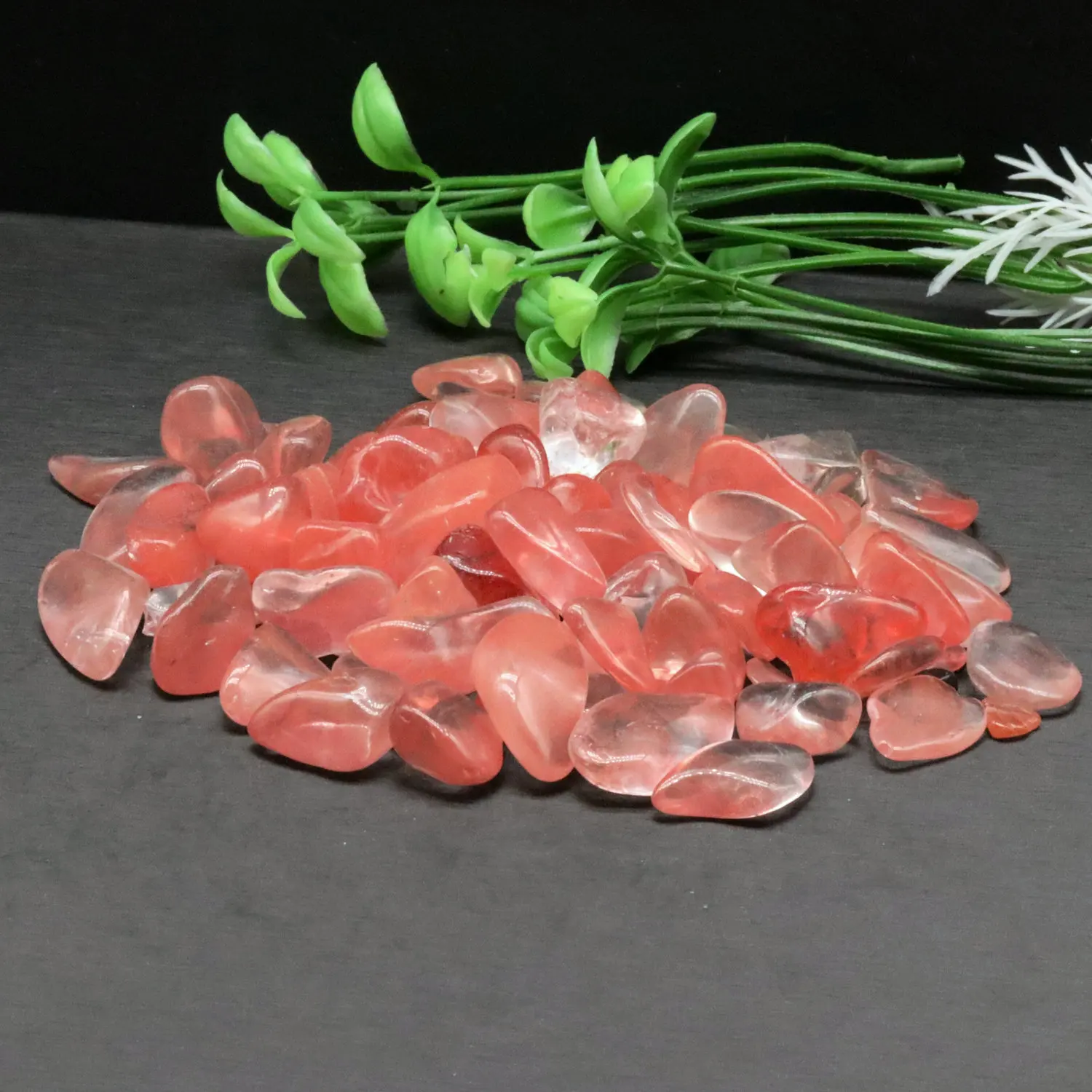 

9-12mm 100g Natural Perfect Smelting Quartz Jewel Crystal Gravel Polished Raw Gemstone Rock Gifts for Healing