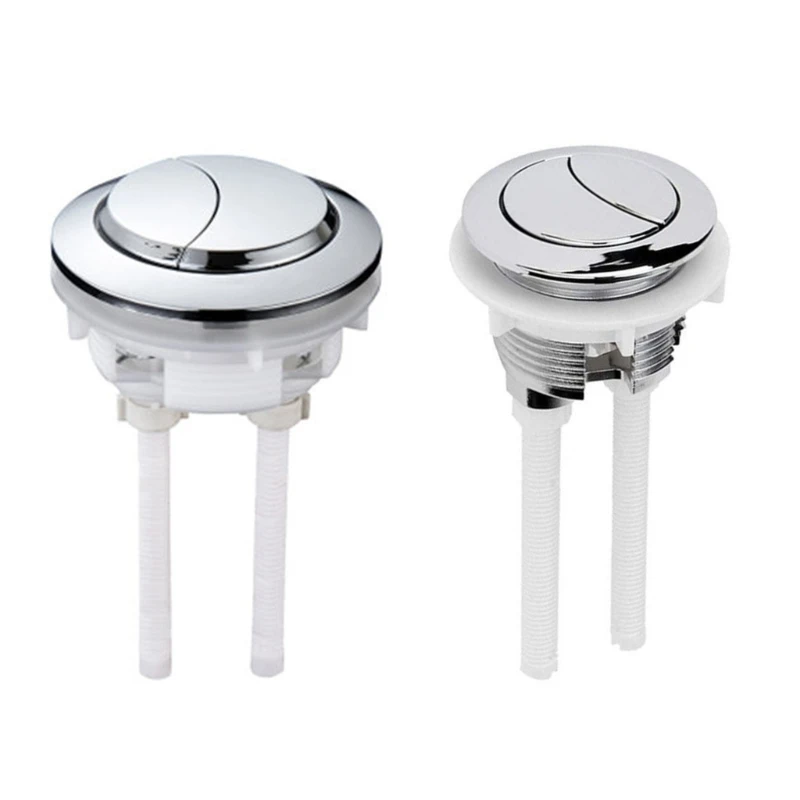 

2pcs Round Toilet Flush Button Adjustable Toilet Water Button Double Push Flushing Button Toilet Accessories Dropship