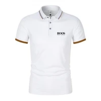 Polo à manches courtes de haute qualité pour hommes, T-shirt décontracté, confortable, cool et respirant, à la mode d'été, nouvelle collection 4
