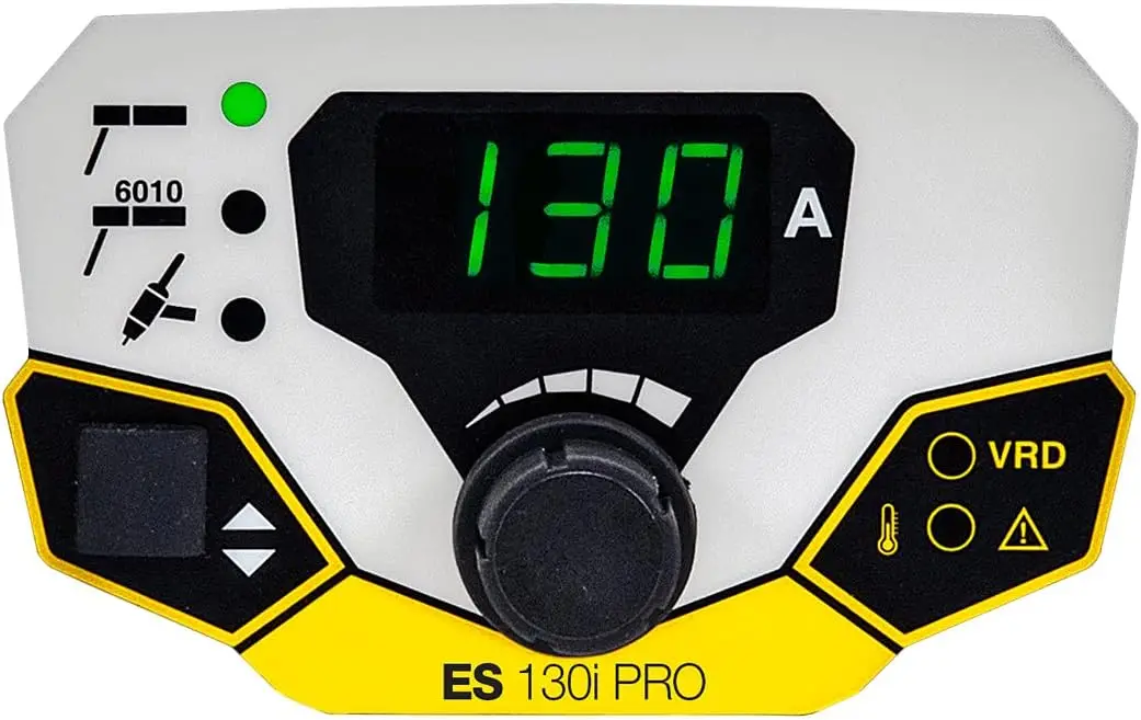 Rogue ES 130i Stick Welding System Dual Voltage Input Adjustable Hot Start/Arc Force Stick 6010 Mode Power Factor Control