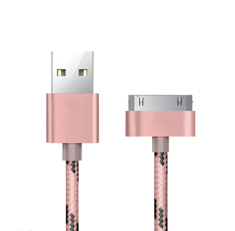 USB Charging Cable Usb Data Charger Cable 1m USB Charging Cord Compatible for iPhone 4、4s and iPad 2、3