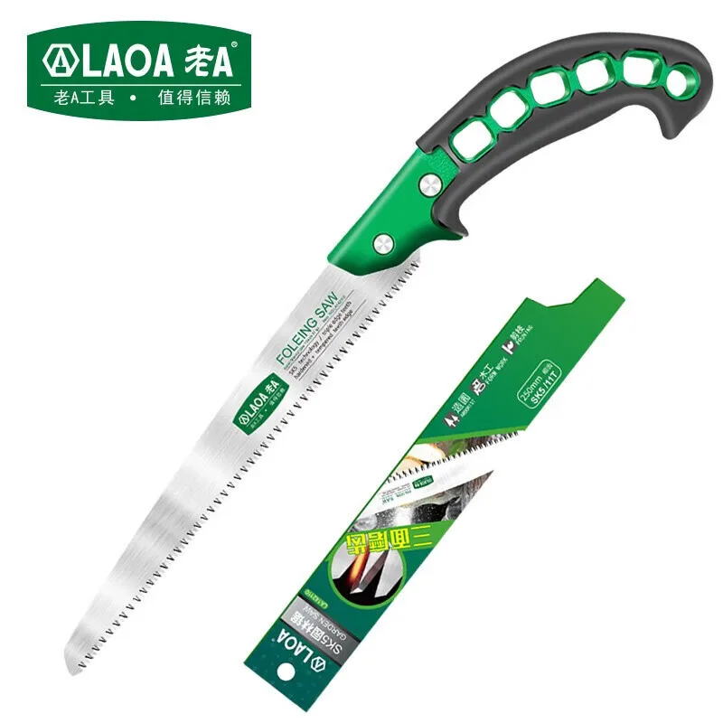 Old A LAOA SK5 hand saw woodworking saw hand saw 11T fine tooth LA142110 5