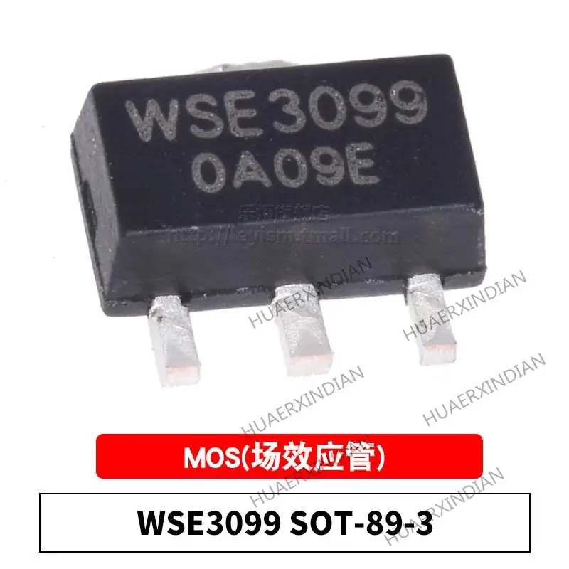 

10PCS New and Original MOS WSE3099 SOT-89 P -30V/-5A