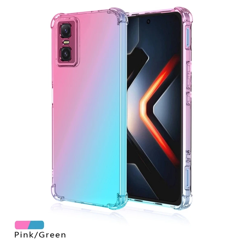 Shockproof Gradient TPU Protective Phone Case