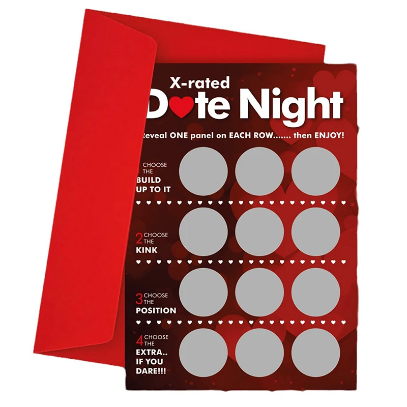Couples Scratch Card Game Naughty Scratch Card To Do Between Couples Bedroom Scratch Off Poster Dates Off List
