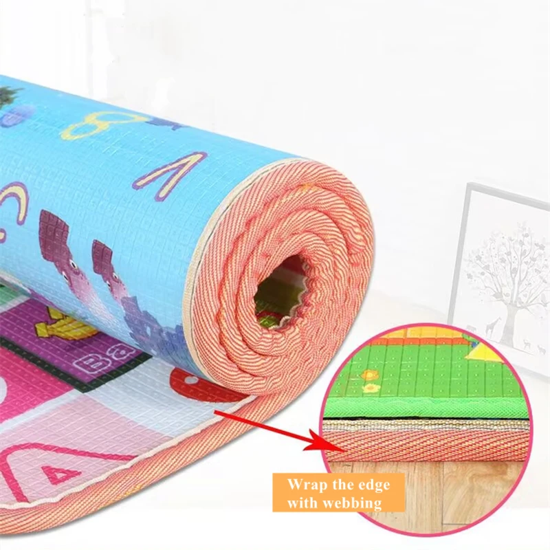 Tappetini per Attività dei Bambini, Non Tossici, Bifacciali, con Motivi, Tappetino EPE per Palestra Attività dei Bambini, Tappeto da Gioco per Bambini - immagine 6