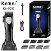 KM-5083 Professional Hair Beard Trimmer Grooming Kit Barber Haircut Shaving Electric Razor Shaver for Men 1