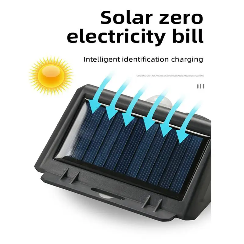 Customizable Solar Mosquito Killer Wall Lamp 2 IN 1 LED Solar Mosquito Killing Wall Lamp Outdoor Ultraviolet Electric Shock