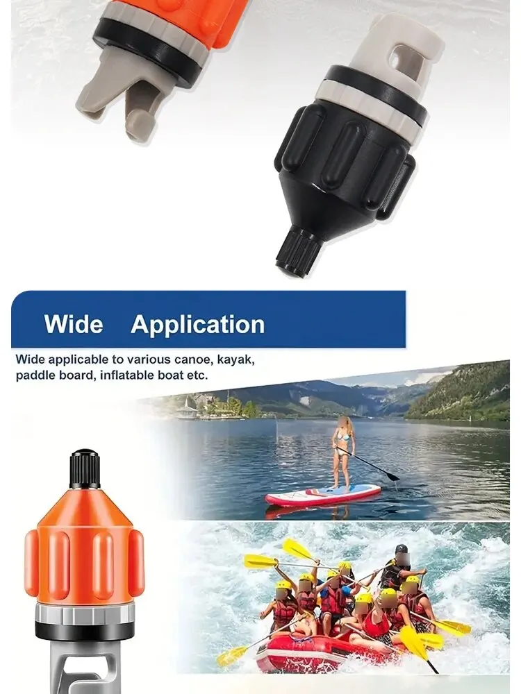 Description Picture 3 of item1pc Inflatable Boat SUP Pump Adaptor Air Pump Converter For Inflatable Kayak Rowing Boat Stand Up Paddle Board Air Valve Adaptor