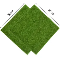 Artificial Grassland Simulation for Landscape and Decor, 30x30cm (1PCS 30X30cm)