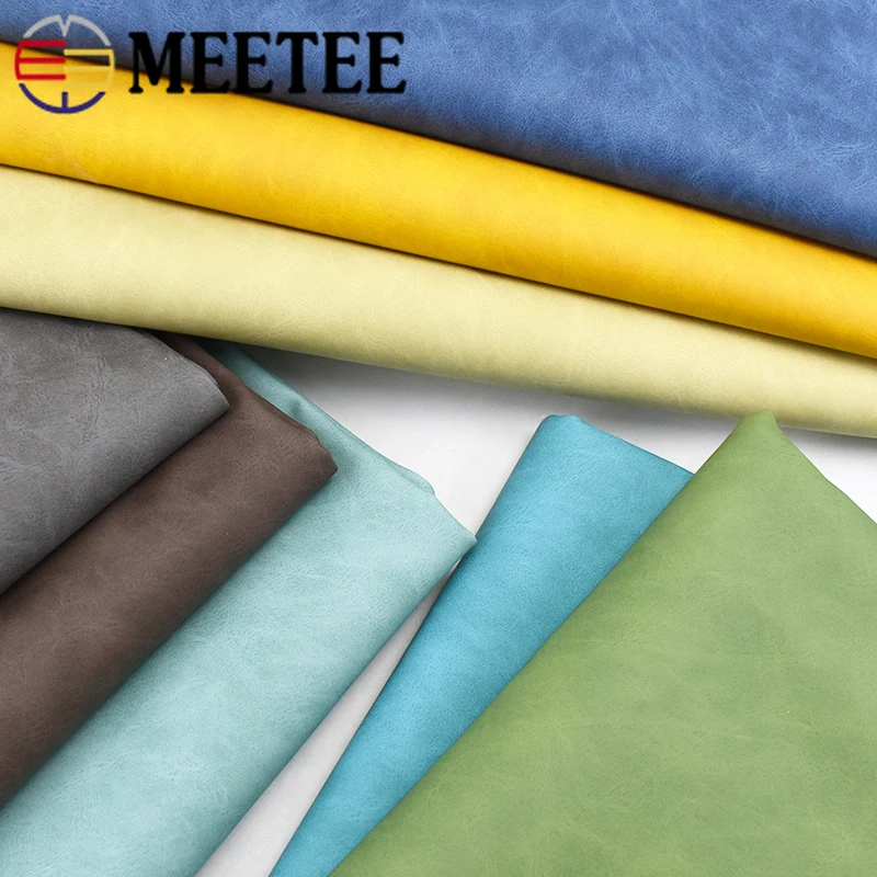50*135cm Meetee Self-adhesive Leather for Sofa Repair Patch Stick-on  Furniture Table Chair Seat Bags Stickers PU Fabric Patches
