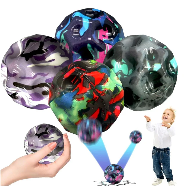 Extreme High Bouncing Ball Space Astro Jump Ball Moonball Improve Hand Eye Coordination Kids Outdoor Games Sensory Toys ADHD 3