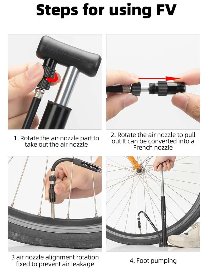 bike pump portability