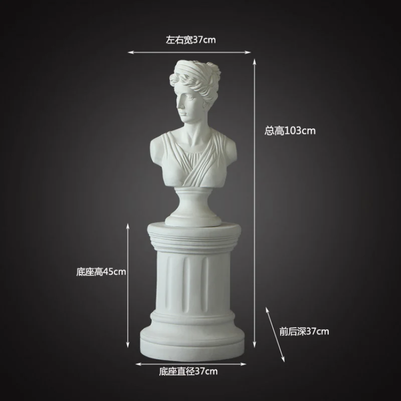 

Аватар из смолы Давида, защитная скульптура, орнамент Apollo, эскиз, фигурная модель комнаты, нордическое украшение