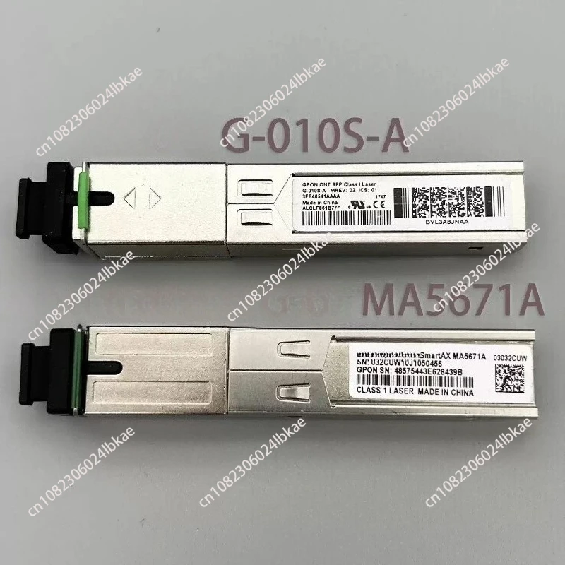 G-010S-P G-010S-A MA5671A 2.5G GPON SFP 모듈 고속 인터넷 분해 부품용 Cat 스틱, 새 제품이 아님 AAAAAAAAAA