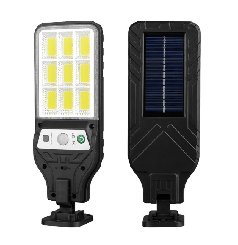 Description Picture 2 of item90COB Solar Outdoor Led Courtyard Wall Lamp Human Body Induction Garden Terrace Garage Door Street Lamp Waterproof Solar Light