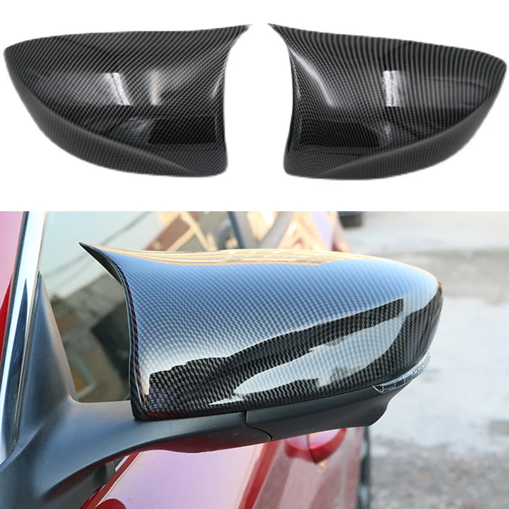 

2PCS High quality Rearview Mirror Cover for MG 5 MG5 2021 Car Side Rear View Mirror Cover Trim Decorative Car Accessories