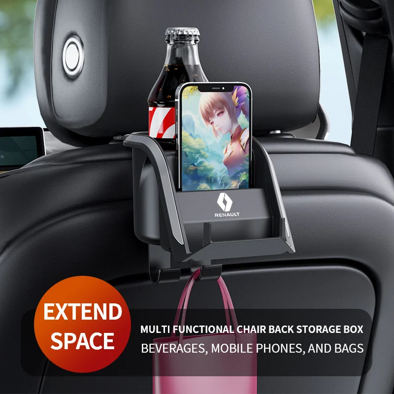 운전자의 안전과 편의성을 고려한 Renault 다기능 컵 거치대