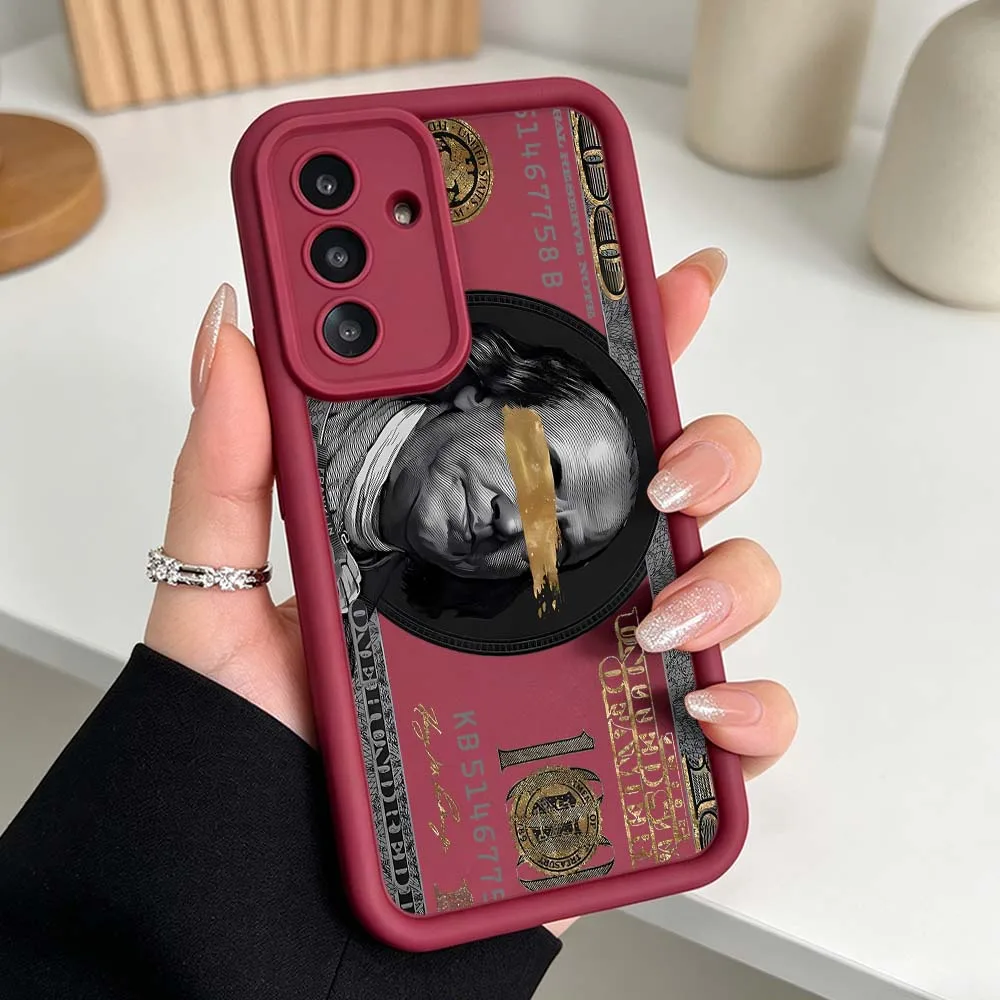 Chic Dollar Pattern Eye Ladder Phone Case Cover