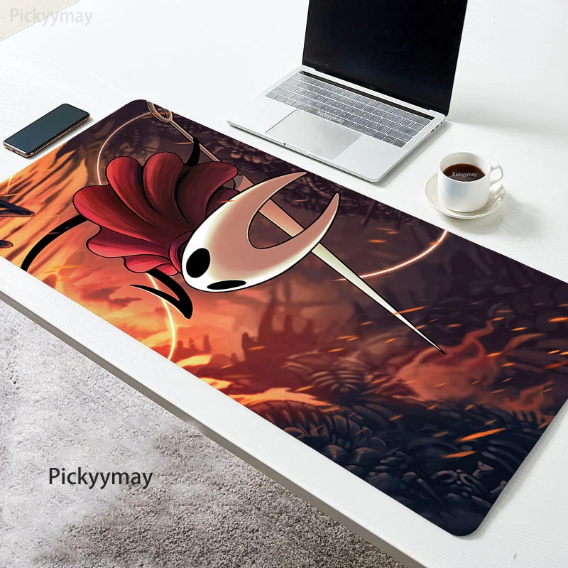 

Mouse Pad Anime Hollow Knight Keyboard Desk Mat Soft Desktop Rubber Gaming Large Home Decor Office Gamer PC Computer Mousepad