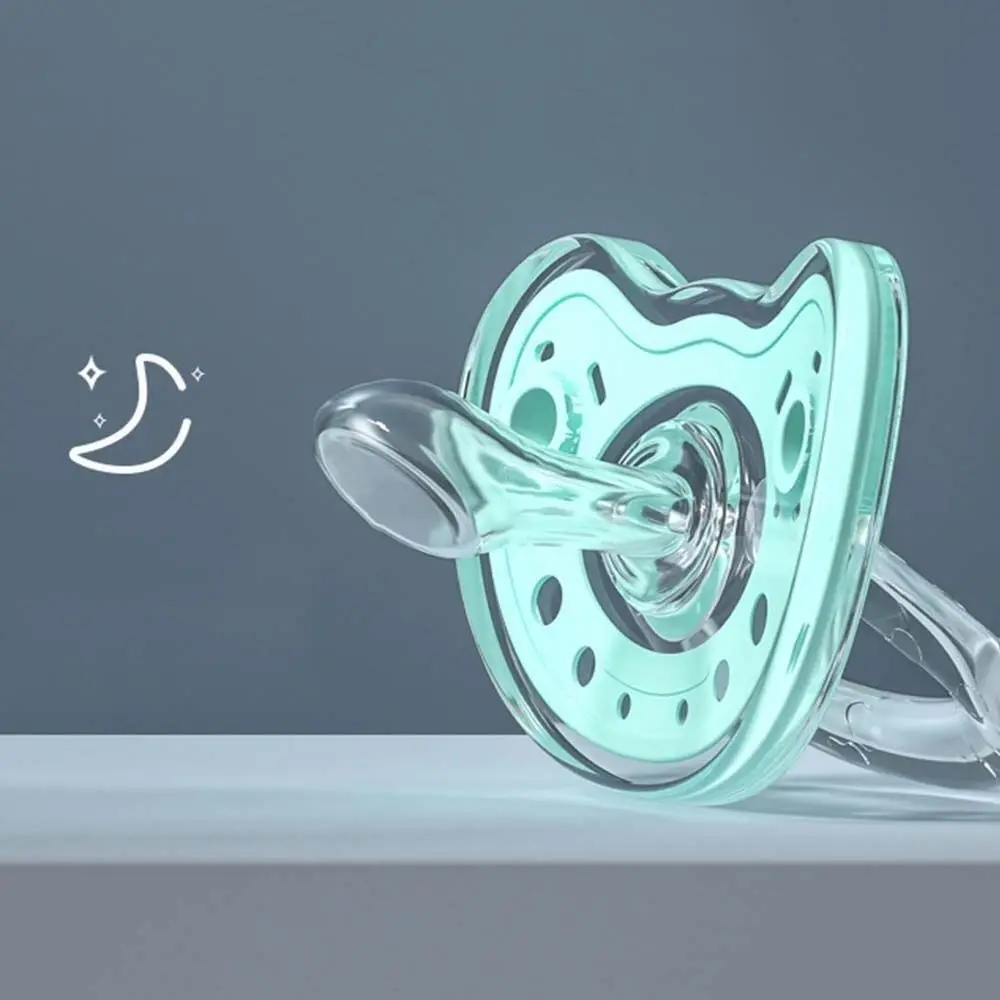 

Newborn Soother Nipples New Safety Silicone Baby Pacifier Tasteless Bite Supplies Baby Soother