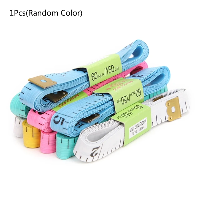 150cm/60 Body Measuring Ruler Sewing Tailor Tape Measure Centimeter Meter  Sewing Measuring Tape Soft Random Color - AliExpress