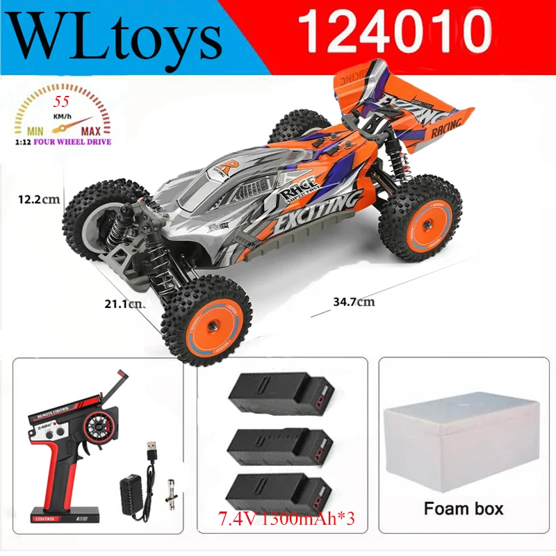 めるぽこ Cheap RC car - Budget WLToys 124010 - YouTube