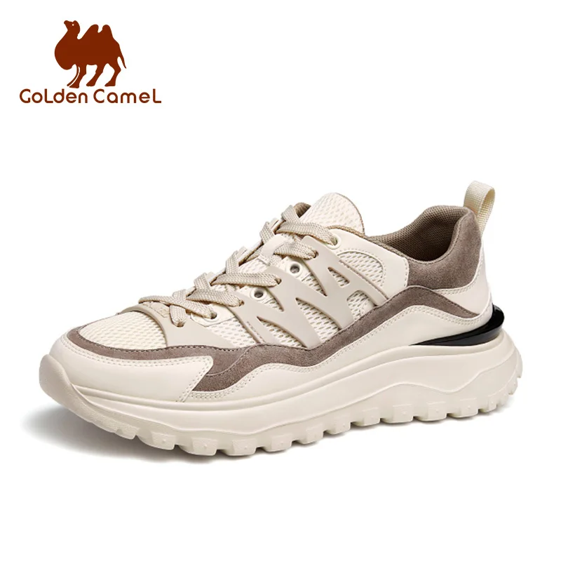 golden-camel-mesh-men's-hiking-shoes-thick-soled-sneakers-breathable-light-casual-sports-running-shoes-for-men-2023-summer-new