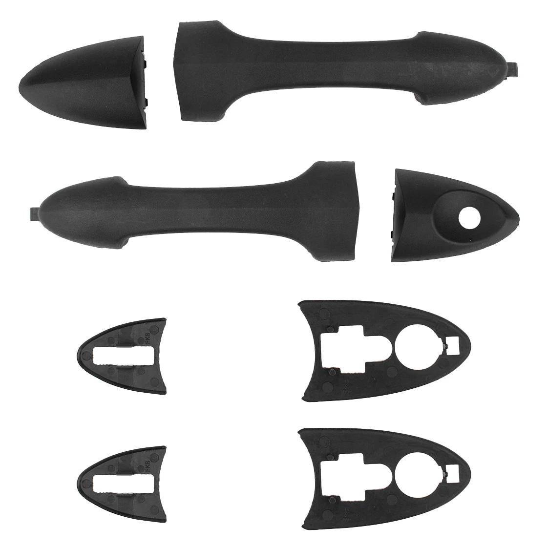 

Наружная дверная ручка для Ford Foucs 2000-2007, правая, левая, передняя, задняя, текстурированная