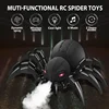 RC Spider Robot Remote Control Spider Toys with Spray/Light/Music Gifts for 6 -12 Year Old Boys Halloween Easter Toys for Kids 2