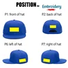 Custom Embroidered Hats Cap For Girls Boys Cuatomized Cartoon Name Children Cap Adult Hip-Hop Flat Baseball Cap For Summer YY706 4