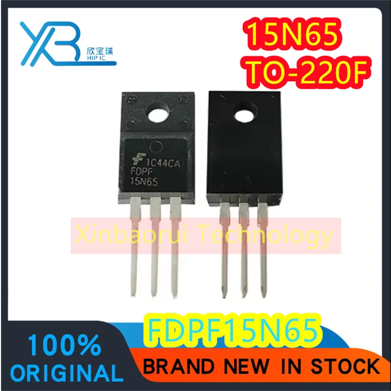 (5/20pieces) FDPF15N65 15N65 15A 650V TO-220F Field Effect Transistor Original Brand New Consumer Electronics