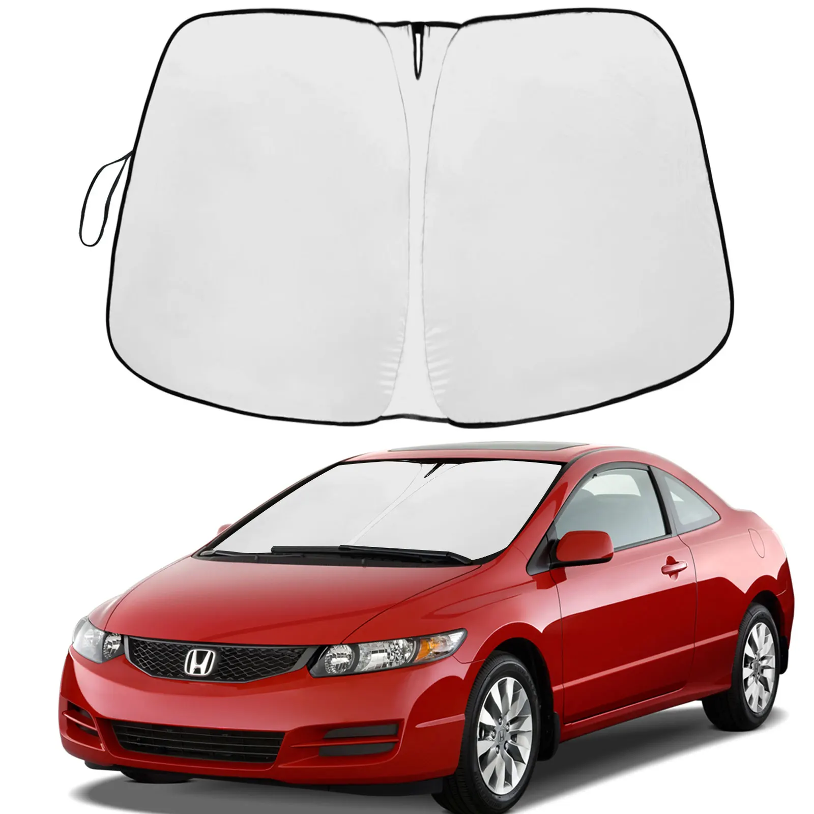 Car front windshield sunshade accessories For Honda Civic 2006 2007 2008 2009 2010 2011