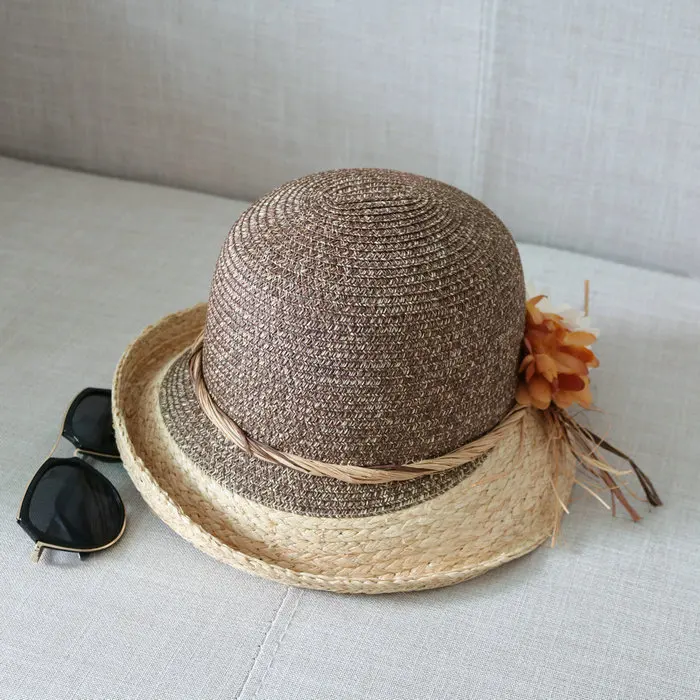 Good Quality Summer Hat Women Raffia Straw Cap Ladies Big Brim Sun Hat for Girl Beach Hat
