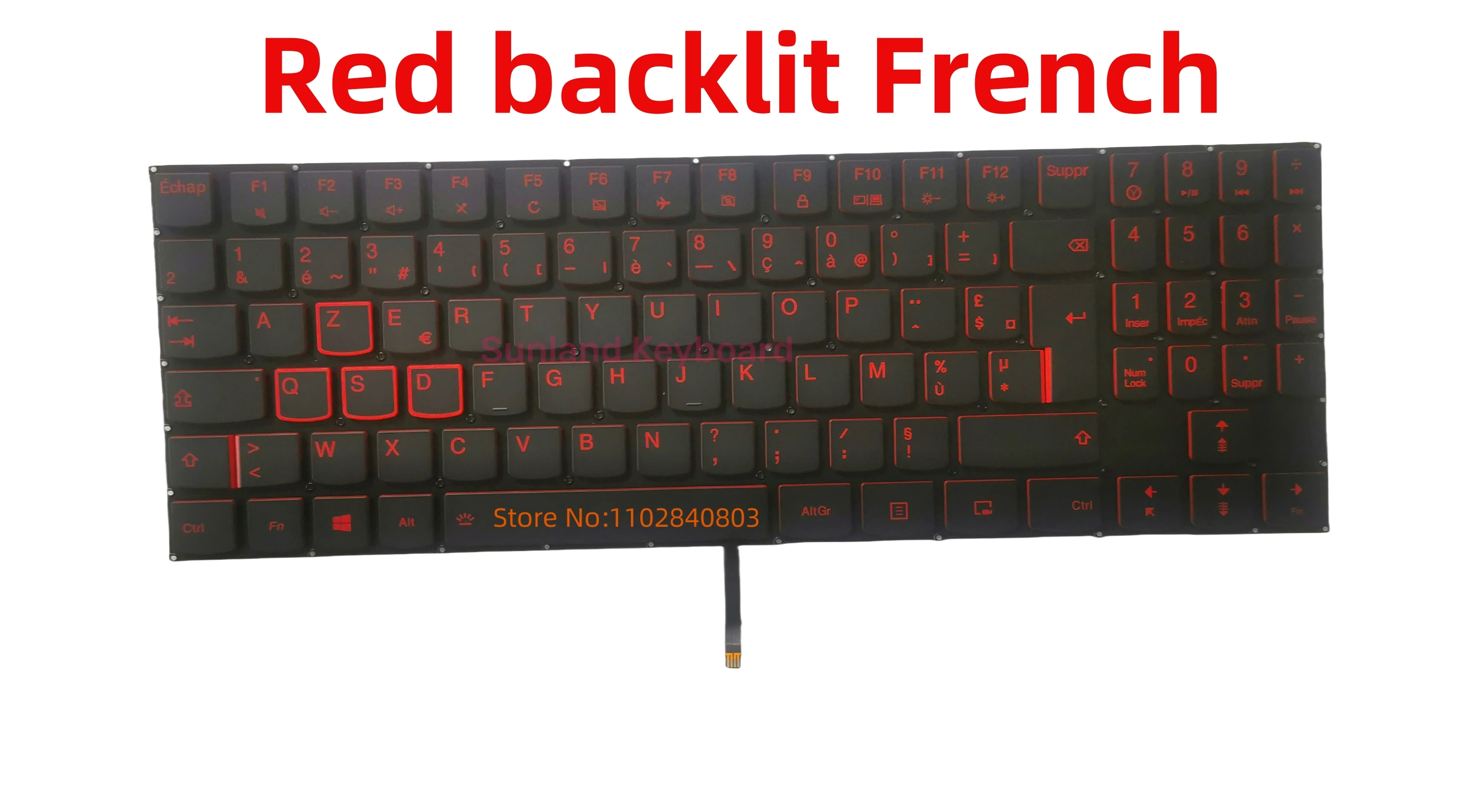 New Spanish Portugal PT France Hungary HG Keyboard for Lenovo Legion Y520 Y520-15IKB Y720 Y720-15IKB R720 R720-15IKB Backlit