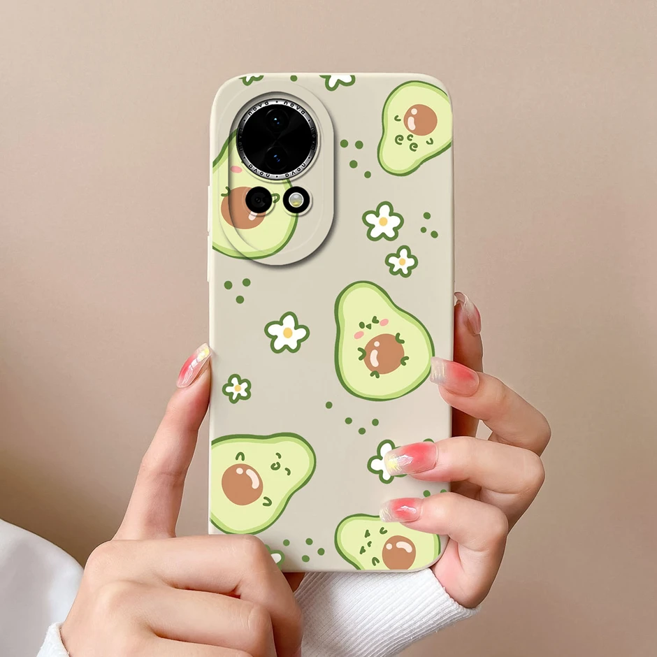 Cute Funny Expression Liquid Silicone Shockproof Phone Case Cover