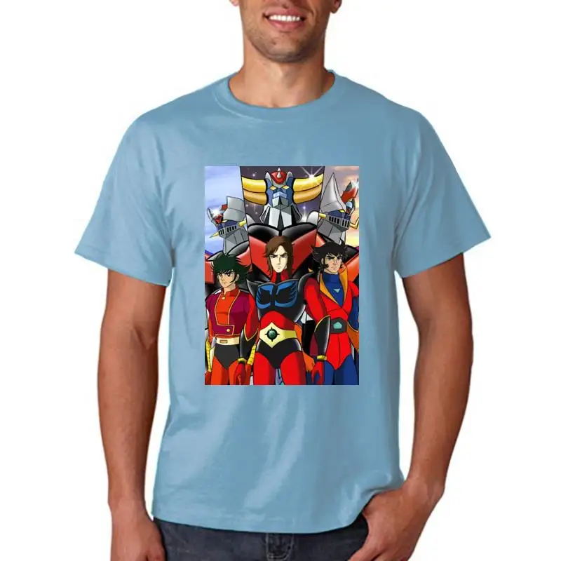 T-Shirt Maglia Piloti Goldrake Grendizer Ufo Robot Mazinga Z Grande Mazinga Maglietta Stampata Personalizzata