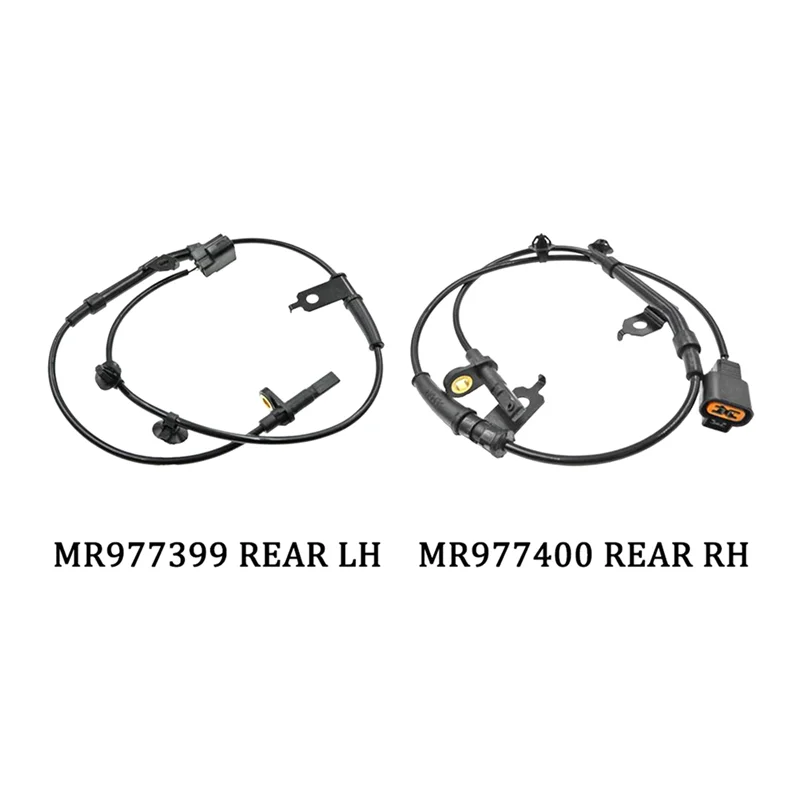 엄격한 MR977399 & MR977400 Mitsubishi Grandis (NA4W) 2004-2010 2.4L 용 후방 좌측 우측 ABS 휠 속도 센서